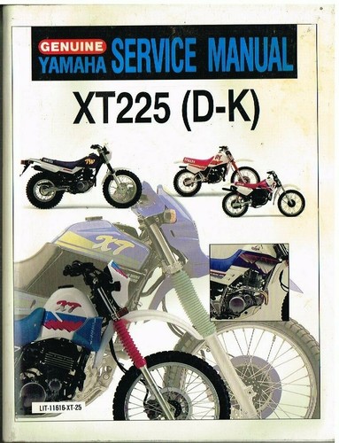 Yamaha xt225h xt225hc - yamaha,