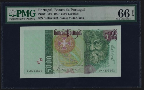 Portogallo 5000 escudos 1997 - portogallo,