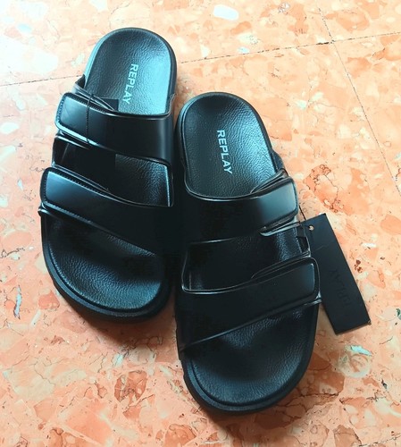 Replay sandali hallan neri con - replay,