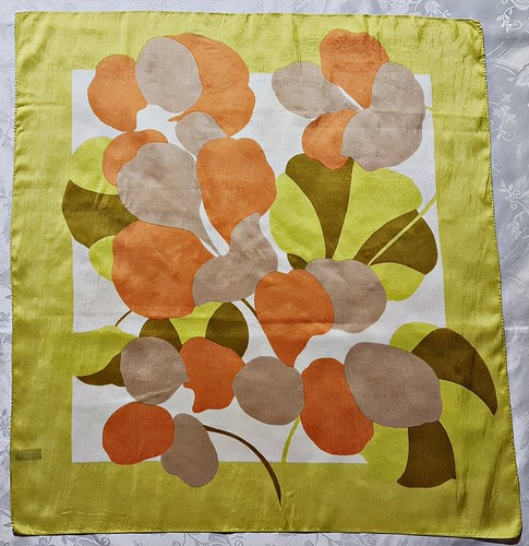Sciarpa vintage autentica - autentica, arte