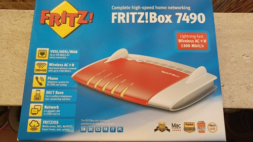 Avm fritz box 7490 modem - fritz!,