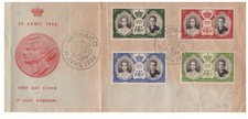 PRINCIPATO DI MONACO – RANIERI / III GRACE KELLY – F.D.C. 19/04/1956