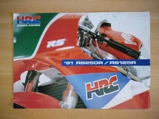 Brochure,depliant,catalogo,opuscolo MOTO HONDA RS 125-250  2 tempi anno 1991