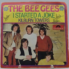 Disco 45 giri Vinile the bee gees i started a joke kilburn towers polydor 59253