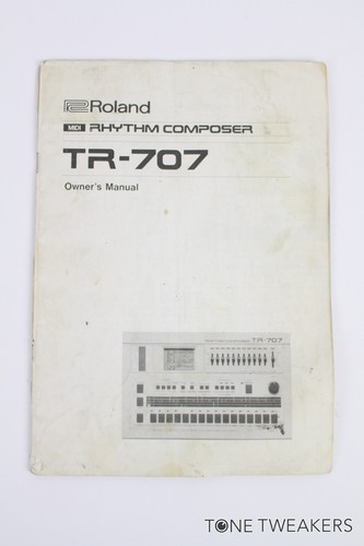 Roland 707 manuale del - roland,