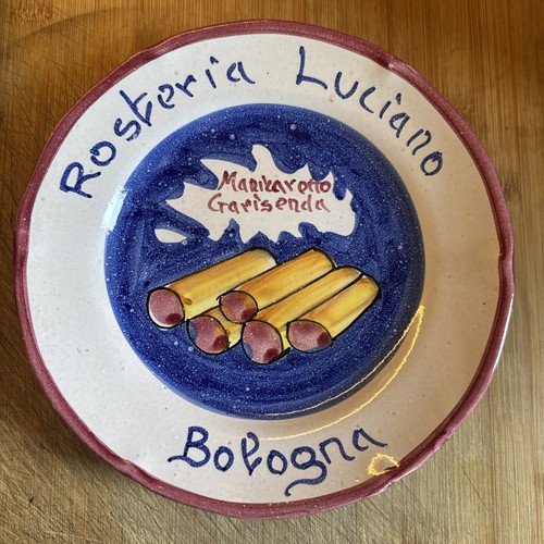 Piatto buon ricordo luciano - piatto,