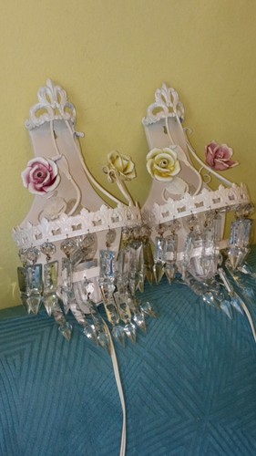 Coppia applique vintage - di,