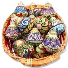 Pallina di Natale in ceramica