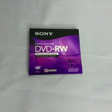 Sony Handycam DVD-RW disco