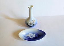 Vaso e ciotola in porcellana Bing & Grondahl.