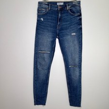 Jeans donna Bershka vita alta