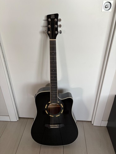 Chitarra acustica oqan nera - chitarra,
