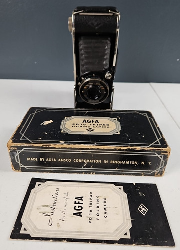 Fotocamera pieghevole agfa - fotocamera,