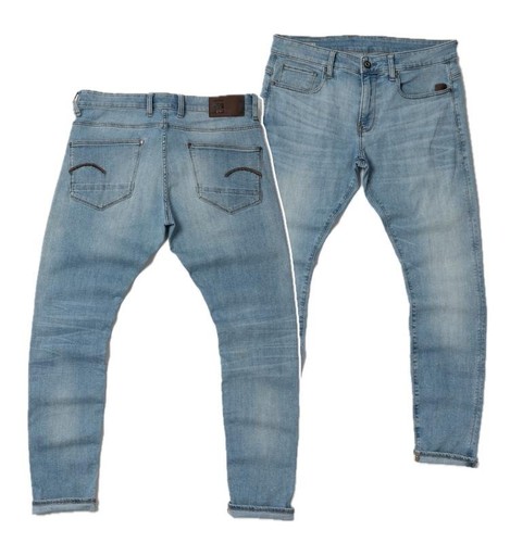 Jeans uomo star - grezzo, blu