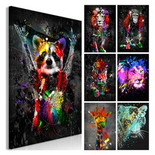 Animali astratti colorati