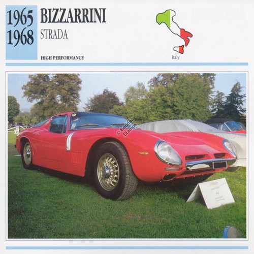 1965 1968 bizzarrini strada - bizzarrini,