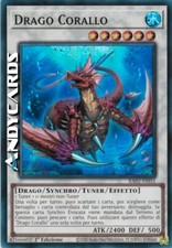 DRAGO CORALLO (Coral Dragon) • Super R SP • RA02 IT031 • 1Ed • Yugioh ANDYCARDS