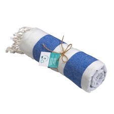 Telo Blu Royal con Frange 