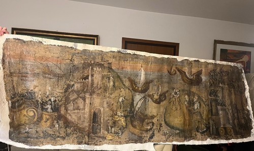 Strappi affresco periodo - affresco,