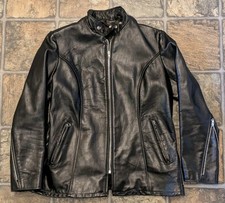 Vintage Black Leather Jacket