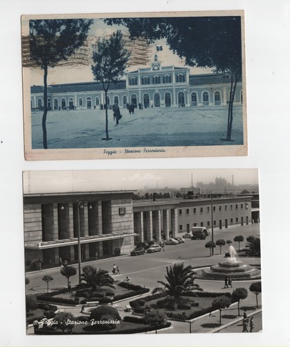 Cartoline foggia stazione - cartoline,