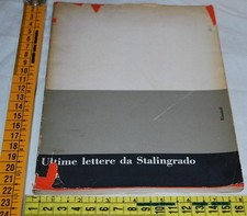 Ultime lettere stalingrado - ultime,