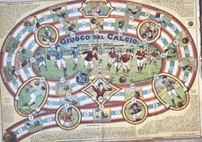 Giochi Di Percorso Giuoco Del Calcio Anni ‘30 Ediz Stella