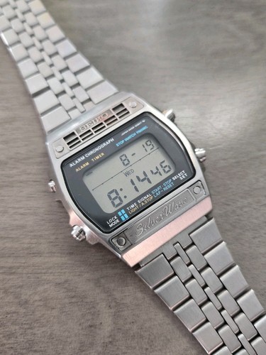 Rare vintage seiko silver wave - vintage,