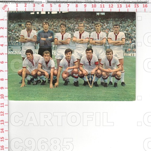 C9685 calcio cagliari 1970 - calcio,