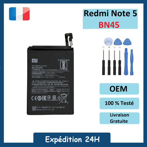 Batterie xiaomi redmi note - batterie,