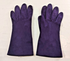 Guanti viola scuro di Fownes