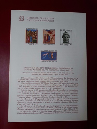 Bollettino illustrativo 1965 - illustrativo,