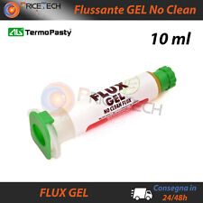 FLUX FLUSSANTE GEL SIRINGA da 10ml TOPNIK NO CLEAN BASE SALDATURE REWORK BGA