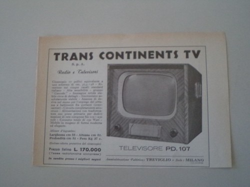 Advertising pubblicità 1955 - pubblicità,