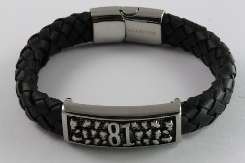 Teschio bracciale biker - teschio,