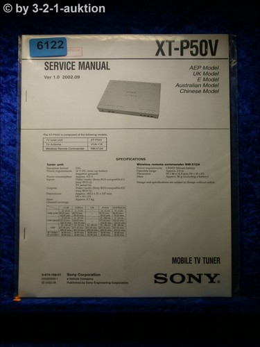 Sony service manual - sony,