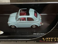 Modellino Fiat 500 edizione