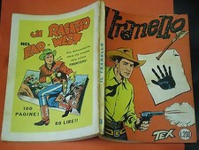 TEX GIGANTE LIRE 200 COPERTINA N°10-SPILLATO aut-478-  il tranello -kid willer