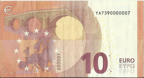 Banconota euro rara 6 - 10,