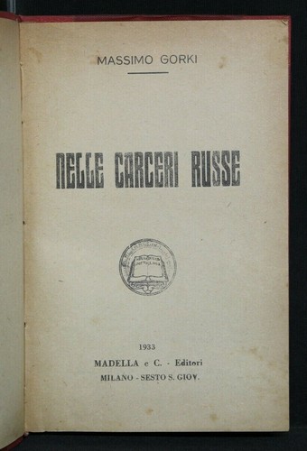 Nelle carceri russe - nelle, russe.
