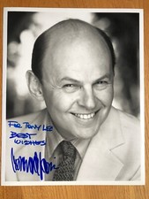 Conrad Janis actor 10x8 B&W signed autographed photograph