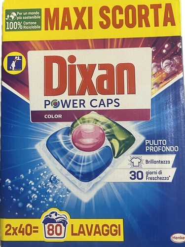 Dixan power caps color - caps,