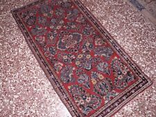 tappeto saruk sarug 131x64 antico,orientale.e,caucasici  kashan kilim passatoie 
