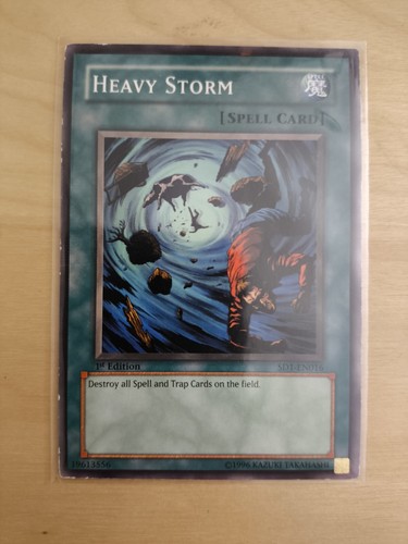 Carta heavy storm - yu-gi-oh!,