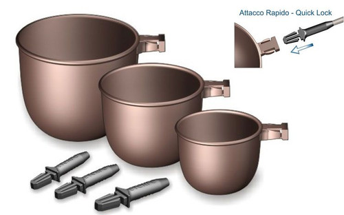 Kit coppette pasturazione - kit,