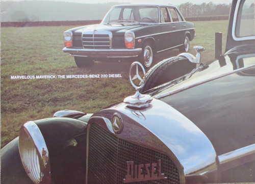 Mercedes 220 diesel w115 - diesel,