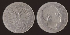 1 LIRA 1902 STEMMA SABAUDO - VITTORIO EMANUELE III - ARGENTO SILVER