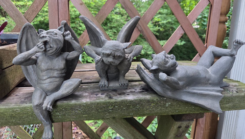 Set statue gargoyle meraviglie