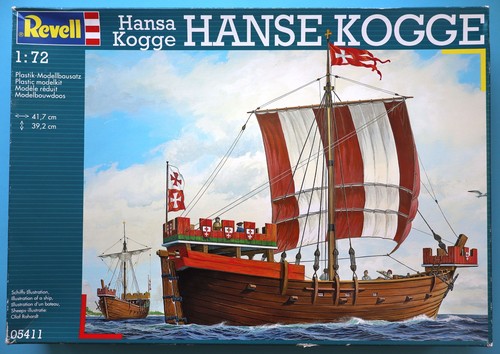 Revell 05411 hanse kogge - hanse, 1:72