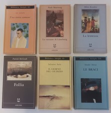 Lotto 6 Libri ADELPHI Noir